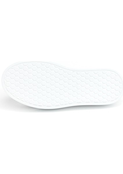 Yüksek Taban Lastik Aksesuarlı Kadın Sneaker
