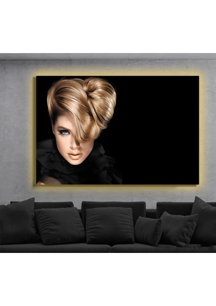 LED Işıklı Kanvas Tablo, 3D Dekoratif Baskılı Tablo Yapay Zeka Destekli Modern Tasarımlar 122