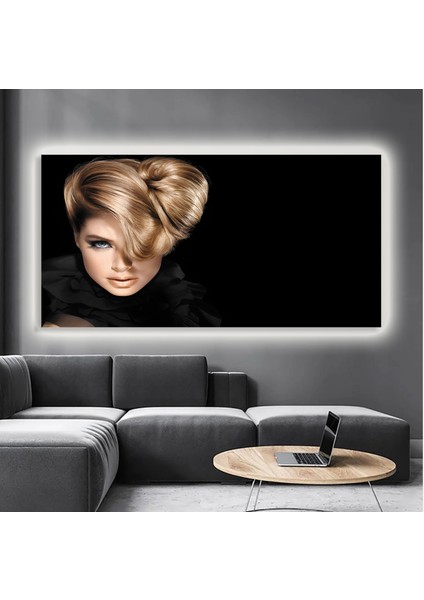 LED Işıklı Kanvas Tablo, 3D Dekoratif Baskılı Tablo Yapay Zeka Destekli Modern Tasarımlar 122