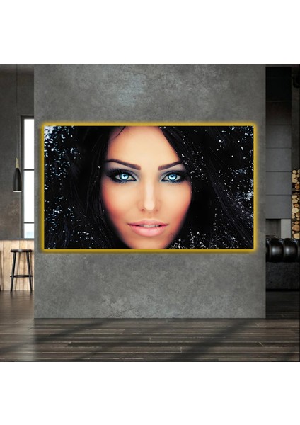 LED Işıklı Kanvas Tablo, 3D Dekoratif Baskılı Tablo Yapay Zeka Destekli Modern Tasarımlar 50