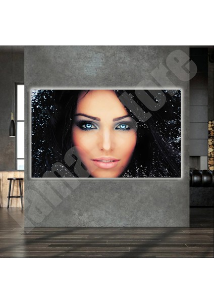 LED Işıklı Kanvas Tablo, 3D Dekoratif Baskılı Tablo Yapay Zeka Destekli Modern Tasarımlar 50