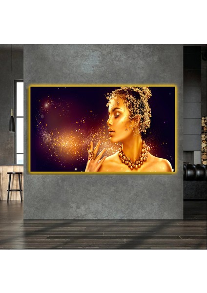 LED Işıklı Kanvas Tablo, 3D Dekoratif Baskılı Tablo Yapay Zeka Destekli Modern Tasarımlar 438