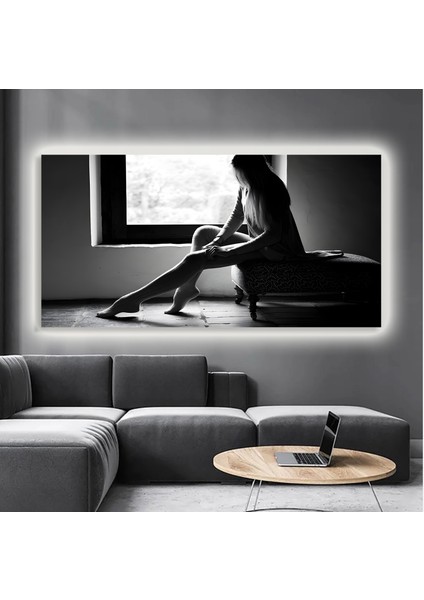 LED Işıklı Kanvas Tablo, 3D Dekoratif Baskılı Tablo Yapay Zeka Destekli Modern Tasarımlar 211