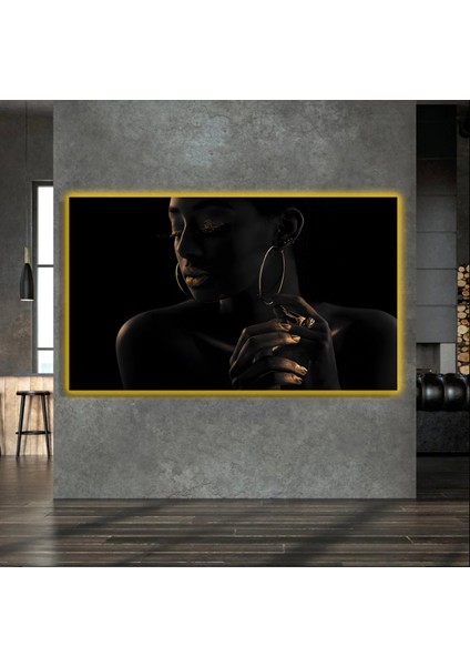 LED Işıklı Kanvas Tablo, 3D Dekoratif Baskılı Tablo Yapay Zeka Destekli Modern Tasarımlar 478