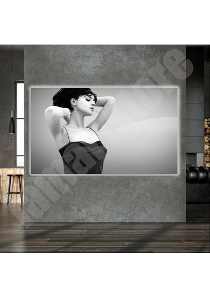 LED Işıklı Kanvas Tablo, 3D Dekoratif Baskılı Tablo Yapay Zeka Destekli Modern Tasarımlar 185