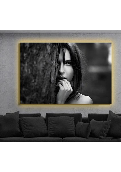 LED Işıklı Kanvas Tablo, 3D Dekoratif Baskılı Tablo Yapay Zeka Destekli Modern Tasarımlar 179
