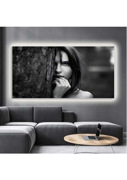 LED Işıklı Kanvas Tablo, 3D Dekoratif Baskılı Tablo Yapay Zeka Destekli Modern Tasarımlar 179