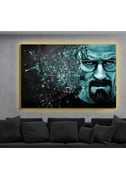LED Işıklı Kanvas Tablo, 3D Dekoratif Baskılı Tablo Yapay Zeka Destekli Modern Tasarımlar 279
