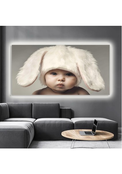 LED Işıklı Kanvas Tablo, 3D Dekoratif Baskılı Tablo Yapay Zeka Destekli Modern Tasarımlar 295