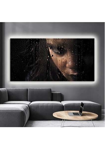 LED Işıklı Kanvas Tablo, 3D Dekoratif Baskılı Tablo Yapay Zeka Destekli Modern Tasarımlar 292
