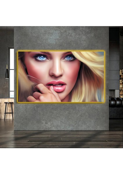 LED Işıklı Kanvas Tablo, 3D Dekoratif Baskılı Tablo Yapay Zeka Destekli Modern Tasarımlar 202