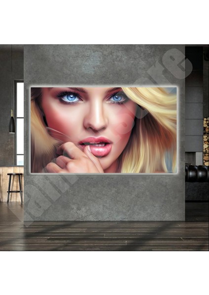 LED Işıklı Kanvas Tablo, 3D Dekoratif Baskılı Tablo Yapay Zeka Destekli Modern Tasarımlar 202