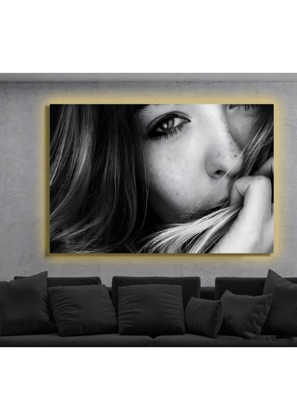 LED Işıklı Kanvas Tablo, 3D Dekoratif Baskılı Tablo Yapay Zeka Destekli Modern Tasarımlar 197