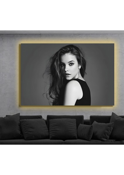 LED Işıklı Kanvas Tablo, 3D Dekoratif Baskılı Tablo Yapay Zeka Destekli Modern Tasarımlar 61