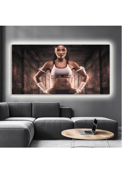 LED Işıklı Kanvas Tablo, 3D Dekoratif Baskılı Tablo Yapay Zeka Destekli Modern Tasarımlar 288