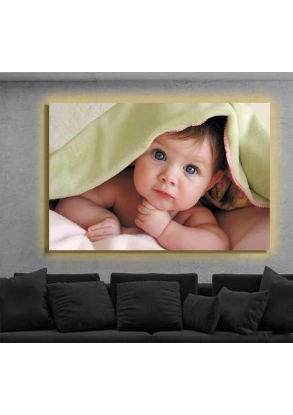 LED Işıklı Kanvas Tablo, 3D Dekoratif Baskılı Tablo Yapay Zeka Destekli Modern Tasarımlar 359