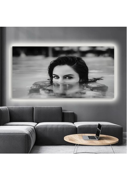 LED Işıklı Kanvas Tablo, 3D Dekoratif Baskılı Tablo Yapay Zeka Destekli Modern Tasarımlar 49
