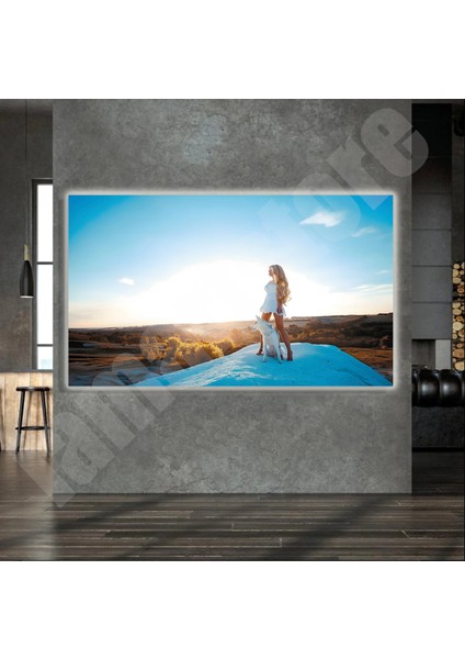 LED Işıklı Kanvas Tablo, 3D Dekoratif Baskılı Tablo Yapay Zeka Destekli Modern Tasarımlar 188