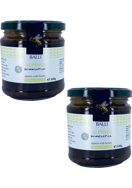 Alpinia Ballı Macun 2*240 gr