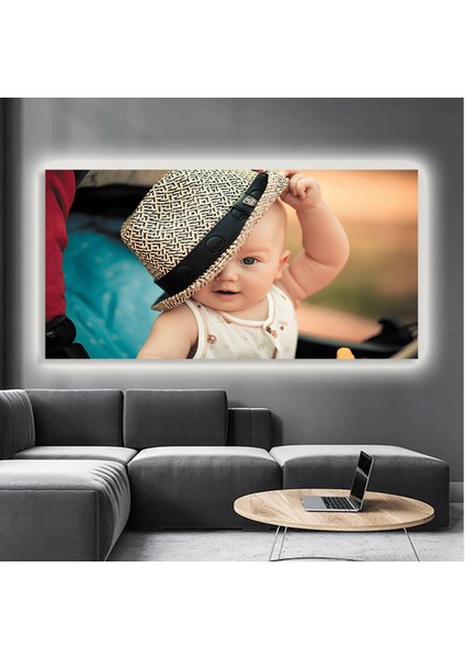LED Işıklı Kanvas Tablo, 3D Dekoratif Baskılı Tablo Yapay Zeka Destekli Modern Tasarımlar 299