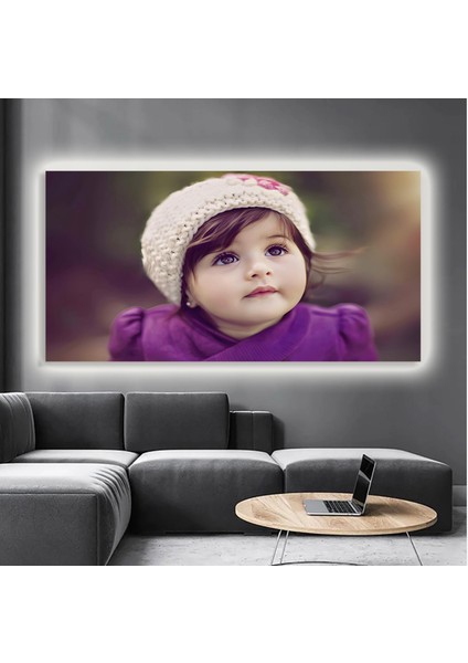 LED Işıklı Kanvas Tablo, 3D Dekoratif Baskılı Tablo Yapay Zeka Destekli Modern Tasarımlar 353
