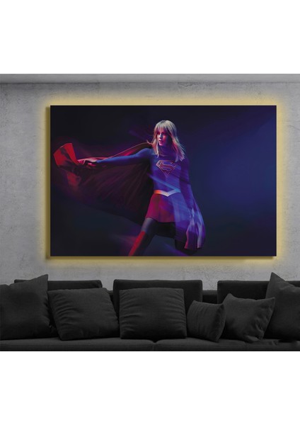 LED Işıklı Kanvas Tablo, 3D Dekoratif Baskılı Tablo Yapay Zeka Destekli Modern Tasarımlar 86