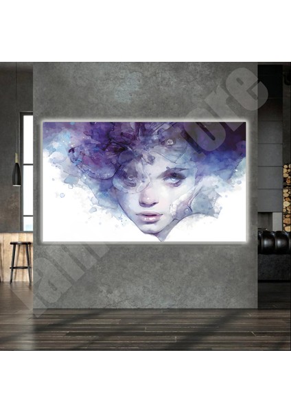LED Işıklı Kanvas Tablo, 3D Dekoratif Baskılı Tablo Yapay Zeka Destekli Modern Tasarımlar 20