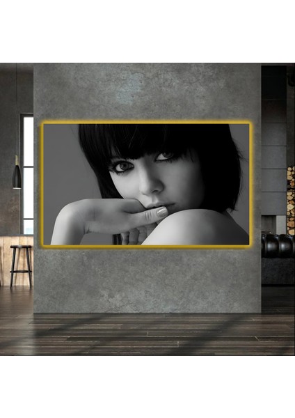 LED Işıklı Kanvas Tablo, 3D Dekoratif Baskılı Tablo Yapay Zeka Destekli Modern Tasarımlar 113