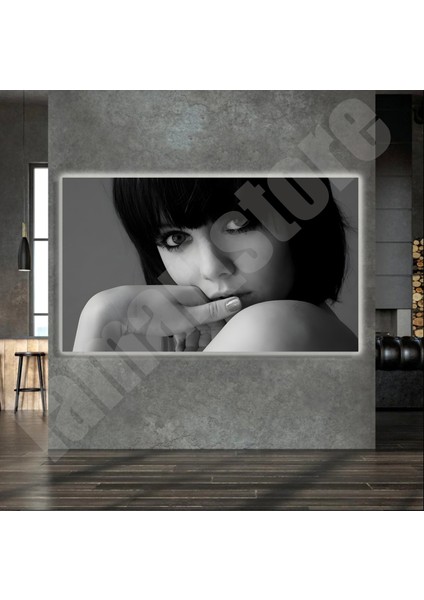 LED Işıklı Kanvas Tablo, 3D Dekoratif Baskılı Tablo Yapay Zeka Destekli Modern Tasarımlar 113