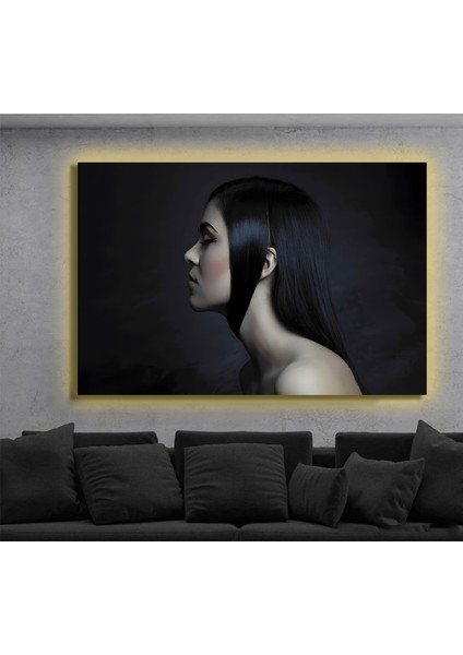 LED Işıklı Kanvas Tablo, 3D Dekoratif Baskılı Tablo Yapay Zeka Destekli Modern Tasarımlar 206