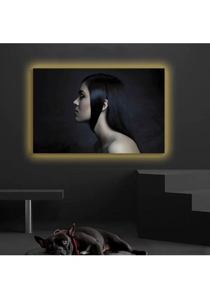 LED Işıklı Kanvas Tablo, 3D Dekoratif Baskılı Tablo Yapay Zeka Destekli Modern Tasarımlar 206 fiyatları