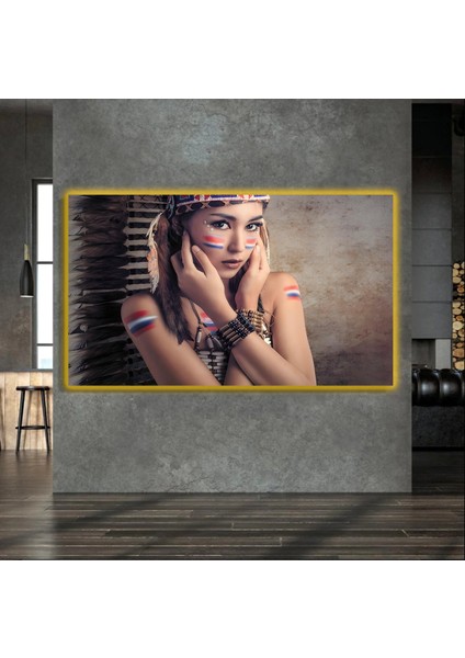 LED Işıklı Kanvas Tablo, 3D Dekoratif Baskılı Tablo Yapay Zeka Destekli Modern Tasarımlar 228