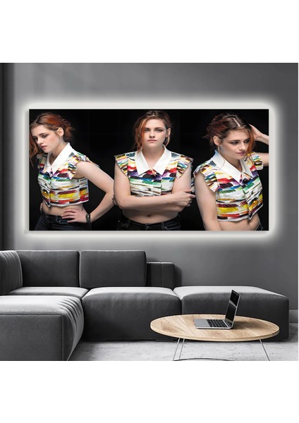 LED Işıklı Kanvas Tablo, 3D Dekoratif Baskılı Tablo Yapay Zeka Destekli Modern Tasarımlar 44