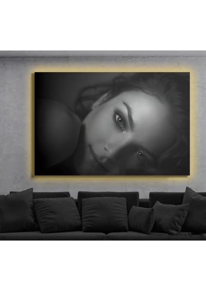 LED Işıklı Kanvas Tablo, 3D Dekoratif Baskılı Tablo Yapay Zeka Destekli Modern Tasarımlar 195