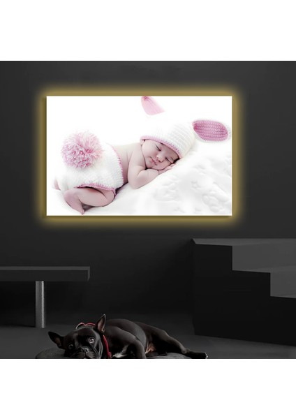 LED Işıklı Kanvas Tablo, 3D Dekoratif Baskılı Tablo Yapay Zeka Destekli Modern Tasarımlar 305