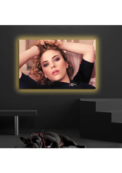 LED Işıklı Kanvas Tablo, 3D Dekoratif Baskılı Tablo Yapay Zeka Destekli Modern Tasarımlar 128