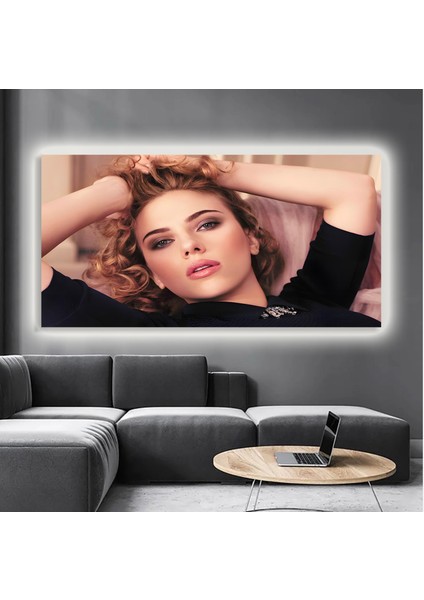 LED Işıklı Kanvas Tablo, 3D Dekoratif Baskılı Tablo Yapay Zeka Destekli Modern Tasarımlar 128