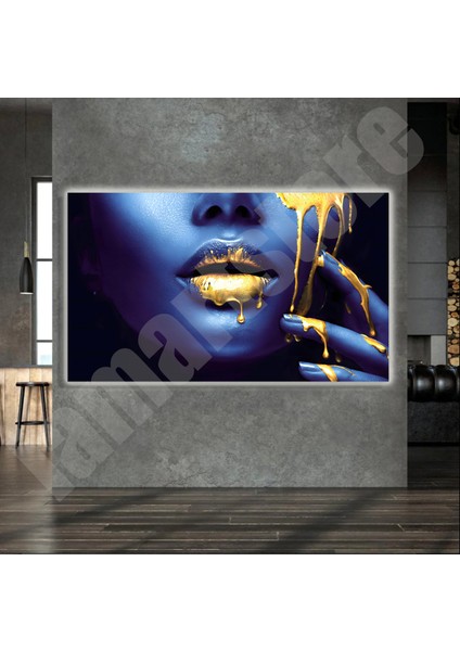 LED Işıklı Kanvas Tablo, 3D Dekoratif Baskılı Tablo Yapay Zeka Destekli Modern Tasarımlar 422