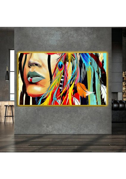 LED Işıklı Kanvas Tablo, 3D Dekoratif Baskılı Tablo Yapay Zeka Destekli Modern Tasarımlar 446 fırsatları