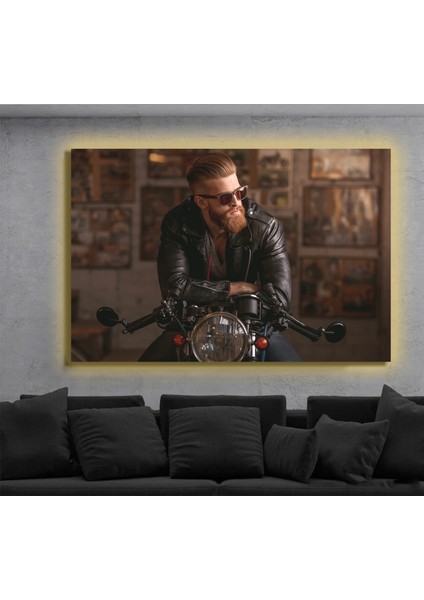 LED Işıklı Kanvas Tablo, 3D Dekoratif Baskılı Tablo Yapay Zeka Destekli Modern Tasarımlar 25