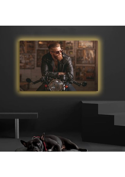 LED Işıklı Kanvas Tablo, 3D Dekoratif Baskılı Tablo Yapay Zeka Destekli Modern Tasarımlar 25