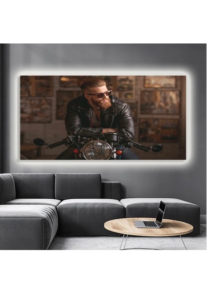 LED Işıklı Kanvas Tablo, 3D Dekoratif Baskılı Tablo Yapay Zeka Destekli Modern Tasarımlar 25