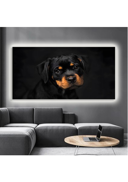 LED Işıklı Kanvas Tablo, 3D Dekoratif Baskılı Tablo Yapay Zeka Destekli Modern Tasarımlar 343