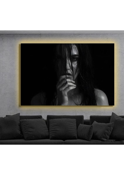 LED Işıklı Kanvas Tablo, 3D Dekoratif Baskılı Tablo Yapay Zeka Destekli Modern Tasarımlar 51