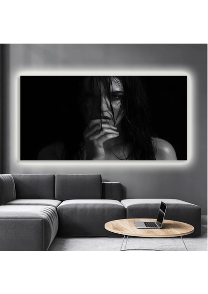 LED Işıklı Kanvas Tablo, 3D Dekoratif Baskılı Tablo Yapay Zeka Destekli Modern Tasarımlar 51