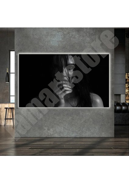 LED Işıklı Kanvas Tablo, 3D Dekoratif Baskılı Tablo Yapay Zeka Destekli Modern Tasarımlar 51