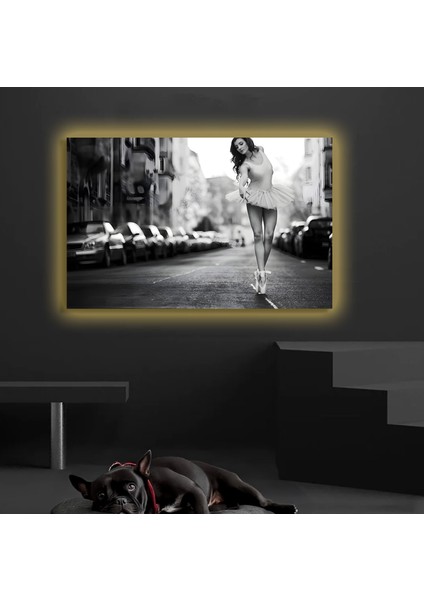 LED Işıklı Kanvas Tablo, 3D Dekoratif Baskılı Tablo Yapay Zeka Destekli Modern Tasarımlar 215