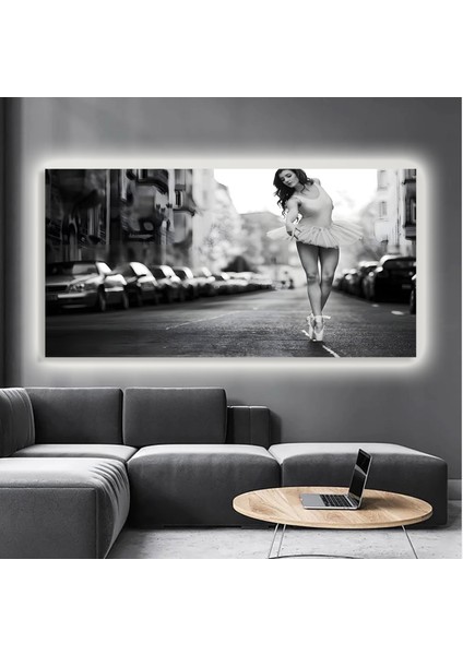 LED Işıklı Kanvas Tablo, 3D Dekoratif Baskılı Tablo Yapay Zeka Destekli Modern Tasarımlar 215