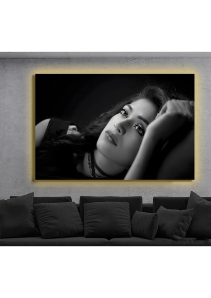 LED Işıklı Kanvas Tablo, 3D Dekoratif Baskılı Tablo Yapay Zeka Destekli Modern Tasarımlar 199