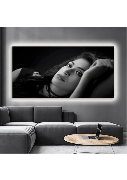 LED Işıklı Kanvas Tablo, 3D Dekoratif Baskılı Tablo Yapay Zeka Destekli Modern Tasarımlar 199